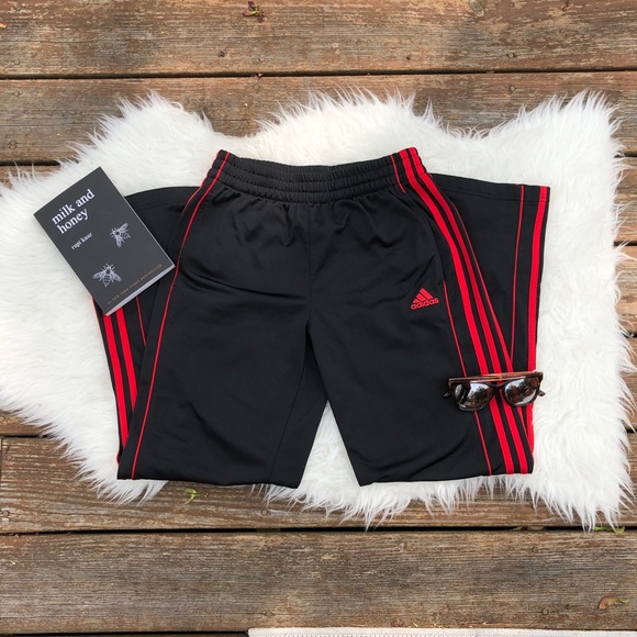 adidas Pants - Red adidas track pants